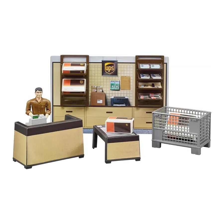 Zestaw figurek Centrum logistyczne UPS