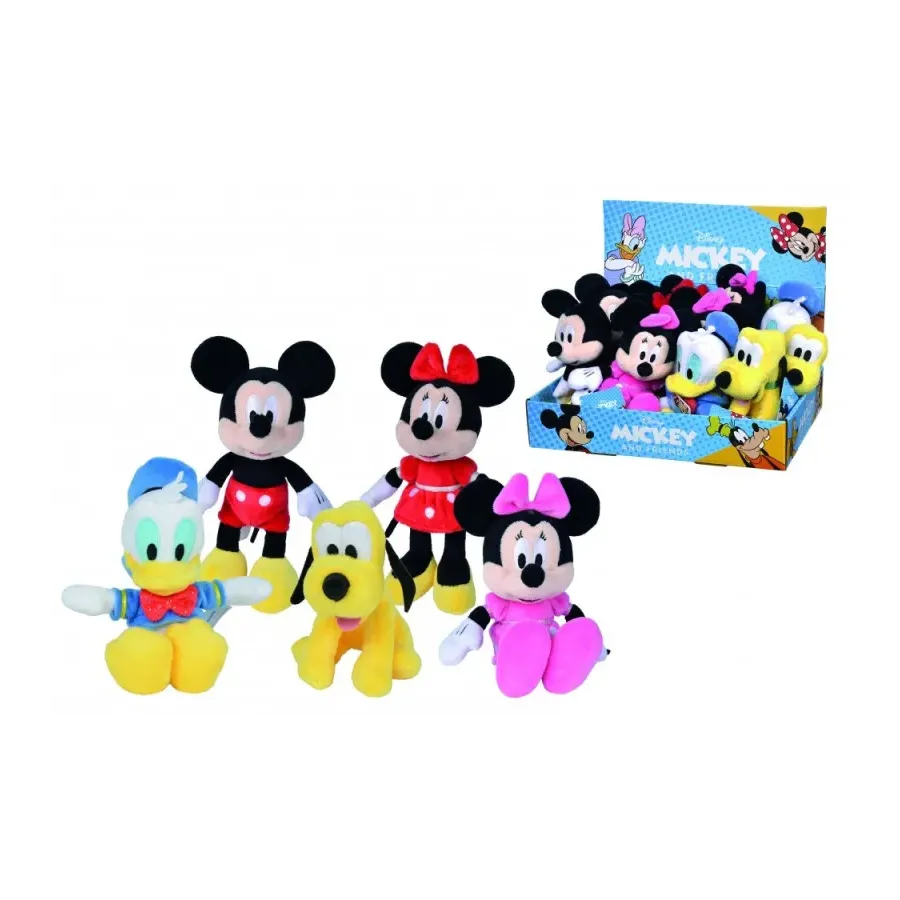 Maskotka Disney Mickey i przyjaciele 20 cm mix