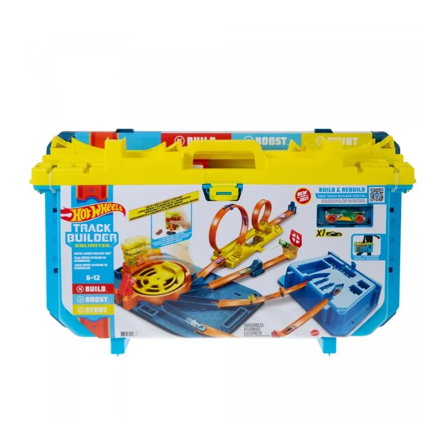 Zestaw w pudełku Track Builder Turbowyrzutnia