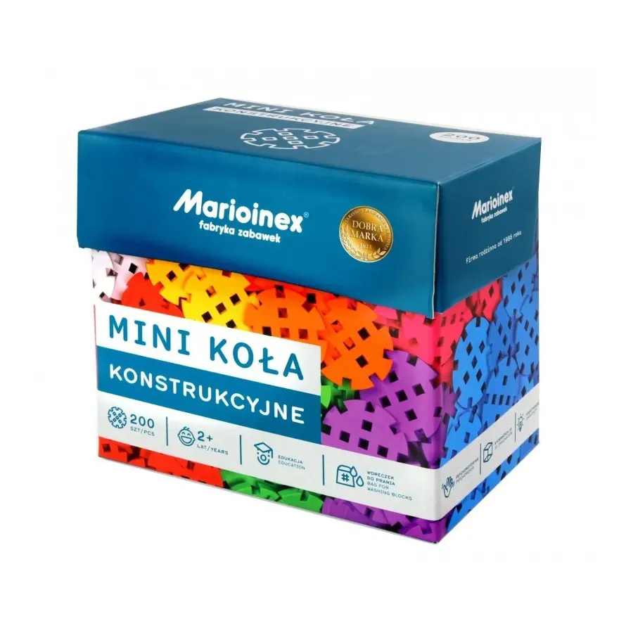 Klocki konstrukcyjne Mini Waffle - Koła konstrukcyjne