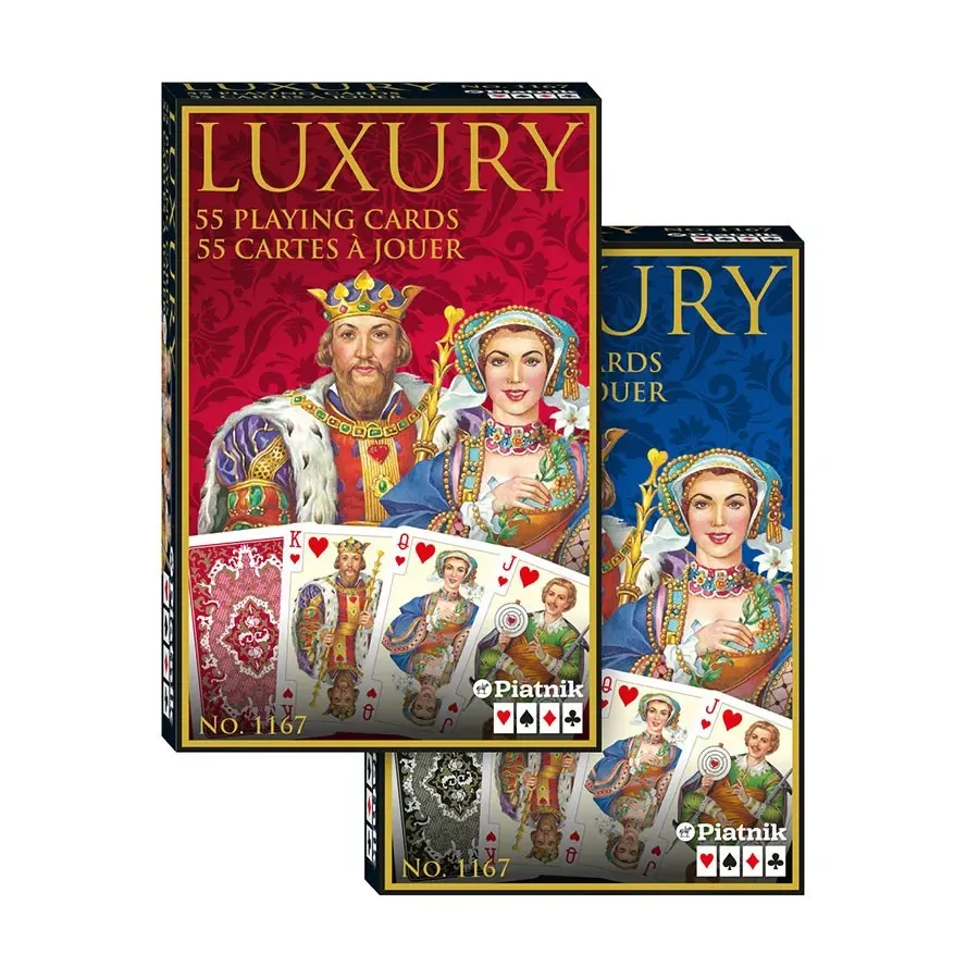 Karty pojedyncze Luxury Talia 55 kart
