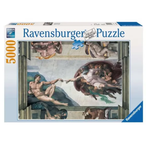 Puzzle 5000 elementów Michał Anioł Stworzenie Adama