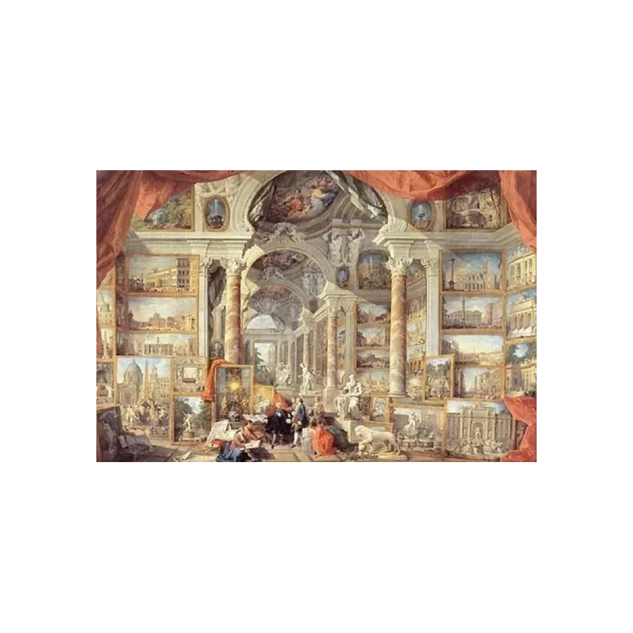 Puzzle 5000 elementów Giovani Paolo Panini Widoki modernisty