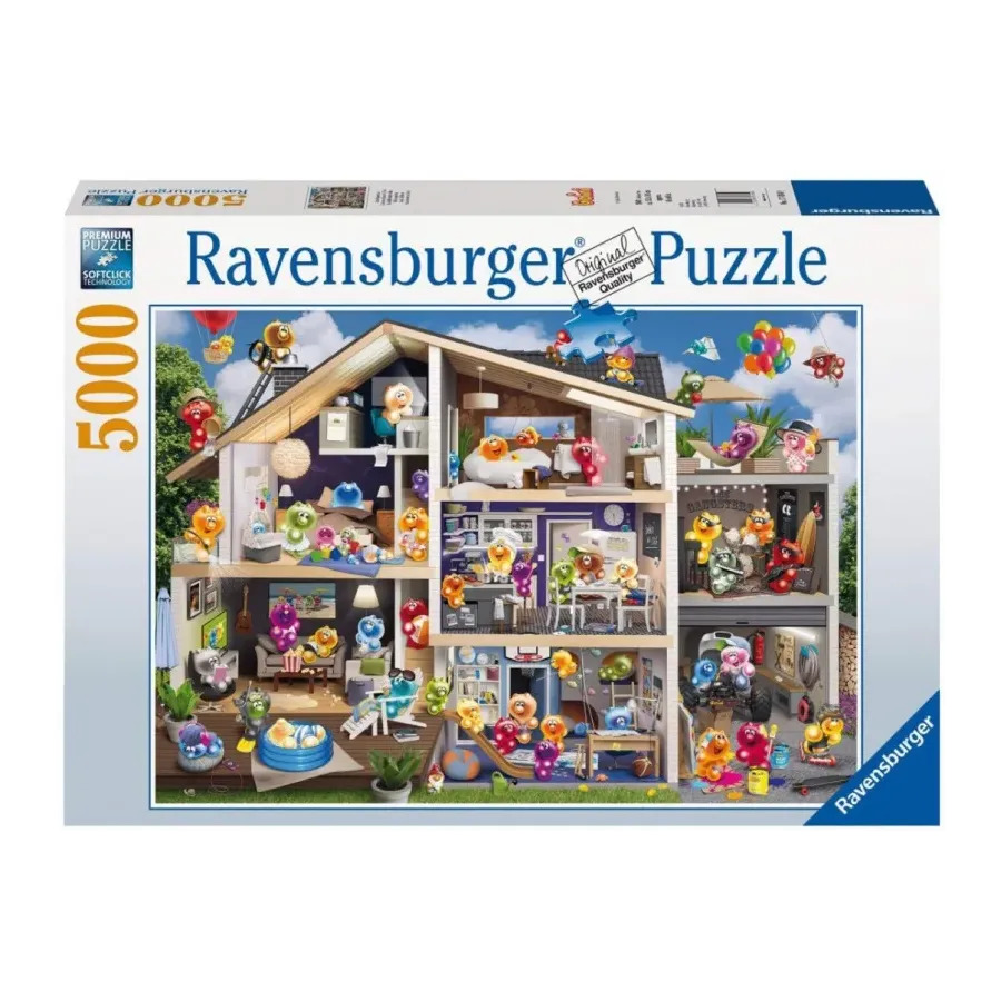 Puzzle 5000 elementów Dom dla lalek