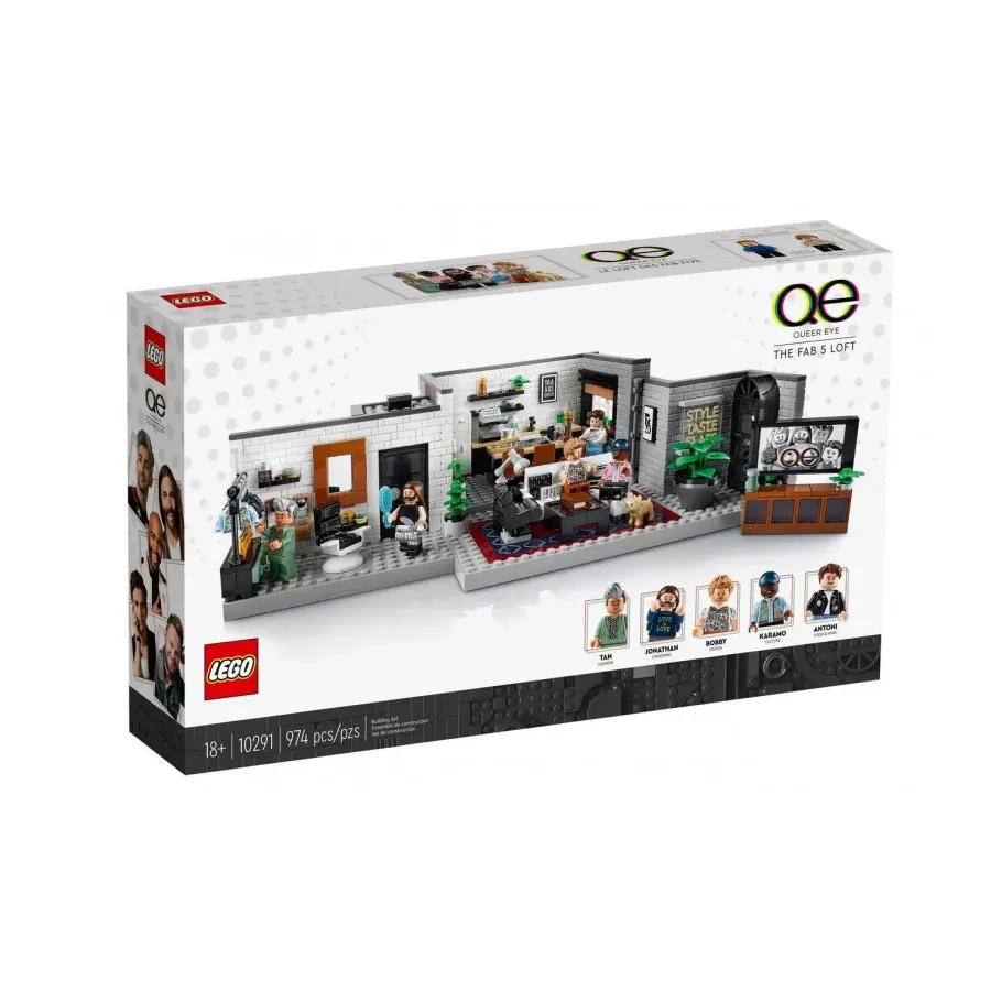 Klocki Creator Expert 1029 1 Queer Eye - Mieszkanie