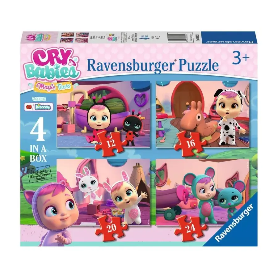 Puzzle 4w1 Cry Babies