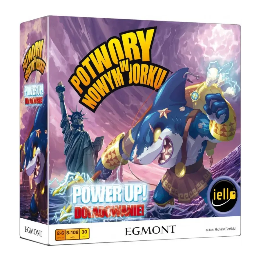 Gra Potwory w Nowym Jorku Power Up! Doładowanie