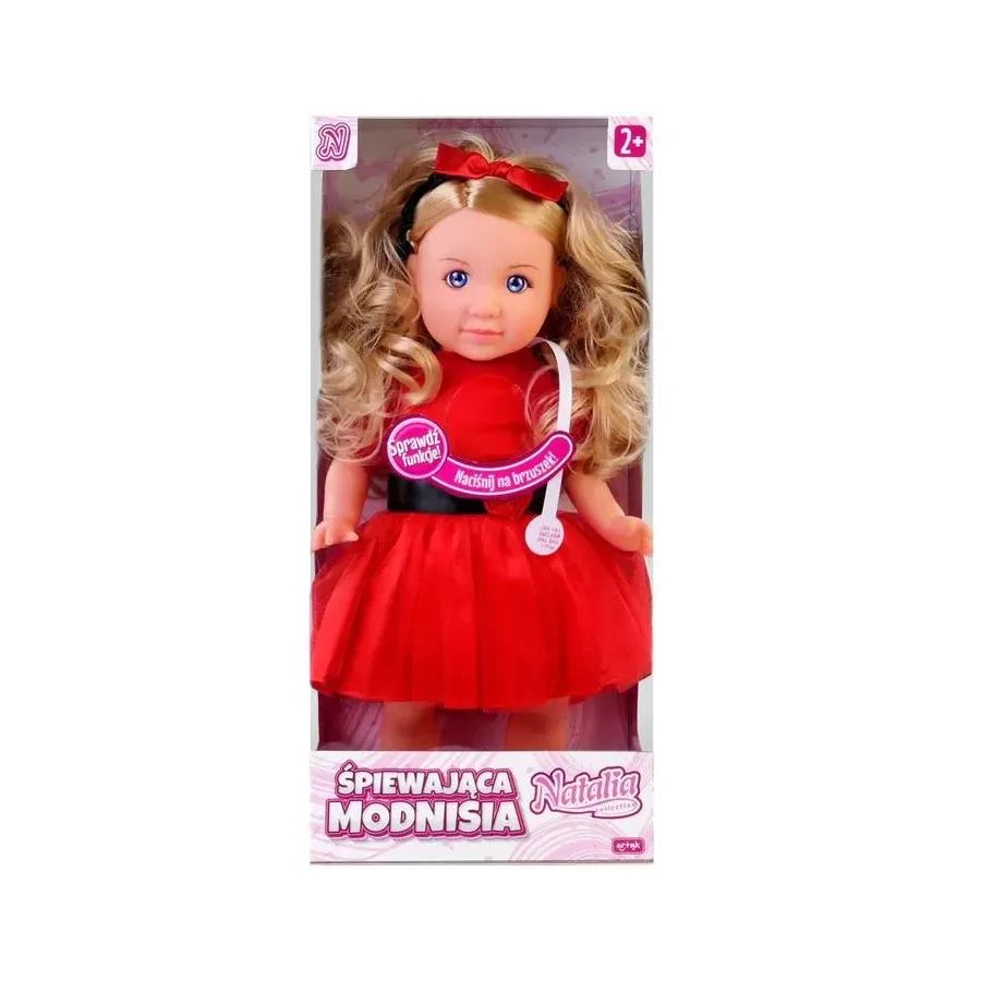 Lalka Natalia śpiewająca modnisia 36 cm