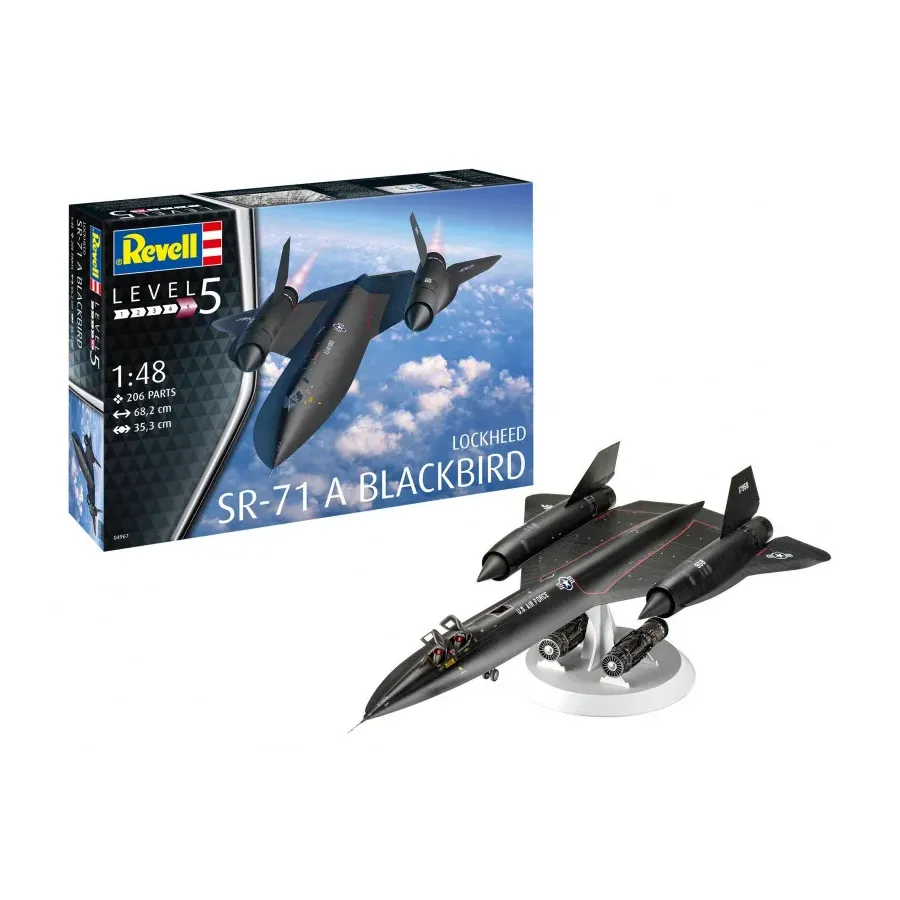 Model plastikowy Lockheed SR-71 Blackbird 1/48
