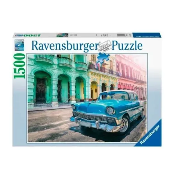 Puzzle 2D 1500 elementów Auta Kuby