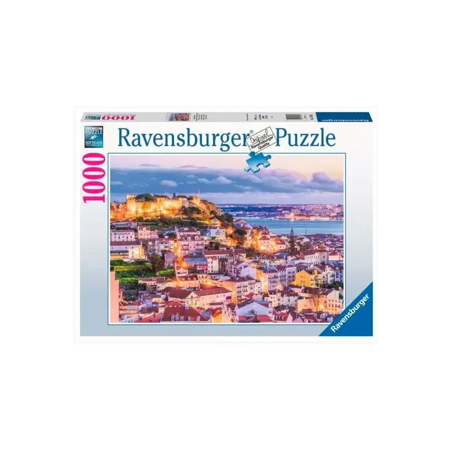 Puzzle 2D 1000 elementów Vista su Lisbona