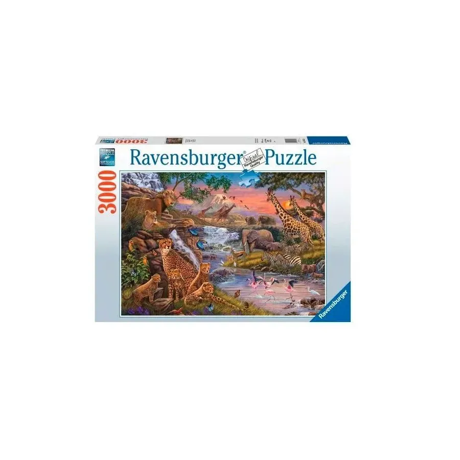Puzzle 3000 elementów Królestwo zwierząt
