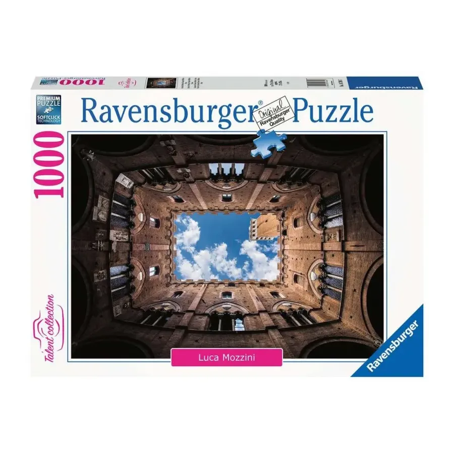 Puzzle 2D 1000 elementów Palazzo Pubblico, Włochy