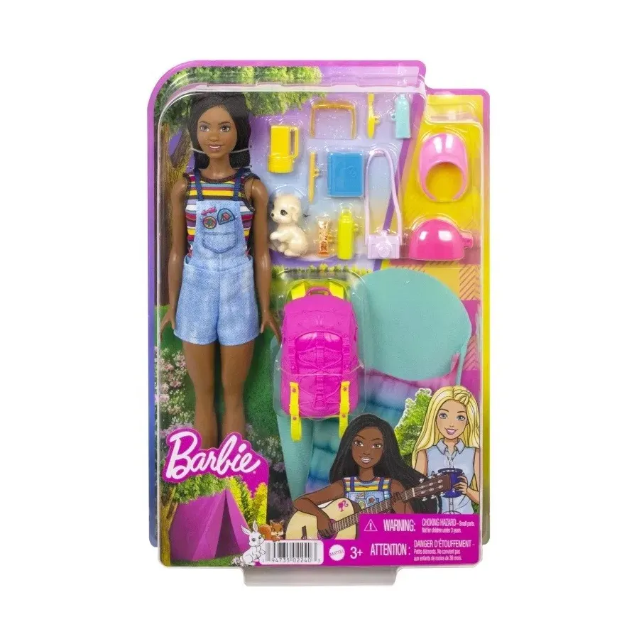 Lalka Barbie Kemping Barbie Brooklyn + akcesoria