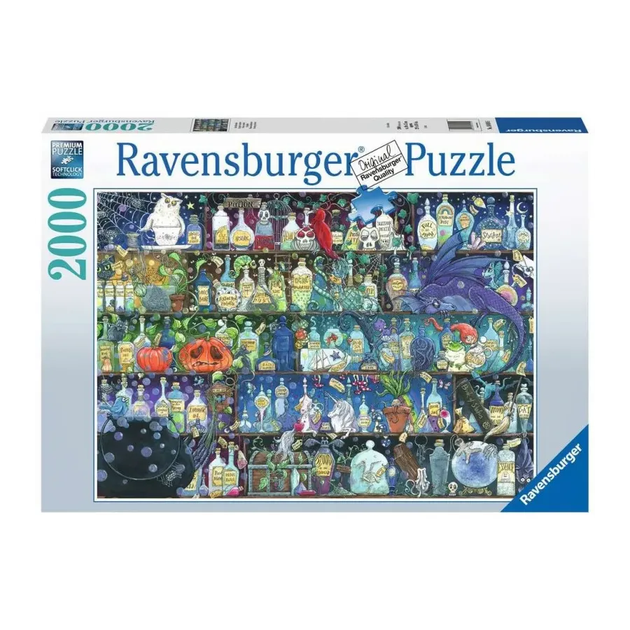 Puzzle 2D 2000 elementów Trucizny i mikstury