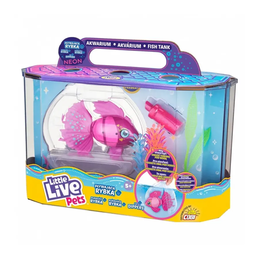 Figurka Little Live Pets Pływająca rybka z akwarium