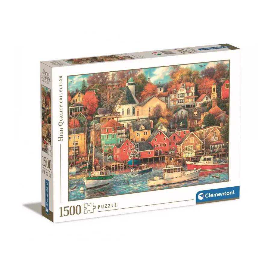 Puzzle 1500 elementów High Quality, Port dobrych czasów