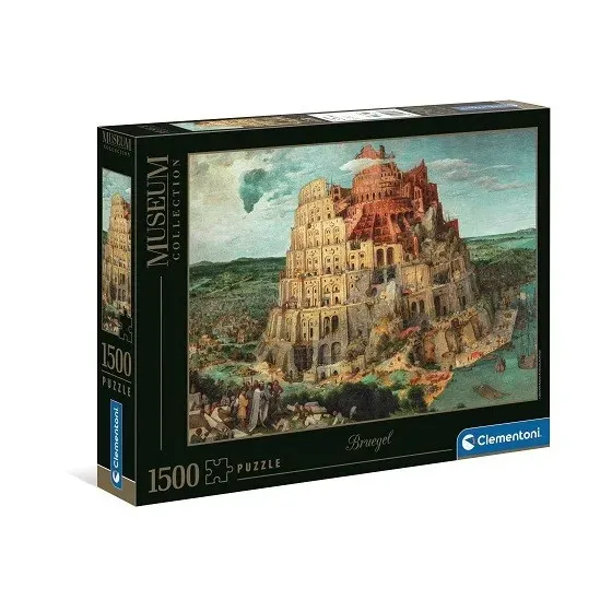 Puzzle 1500 elementów Museum Bruegel, The Tower of Babel