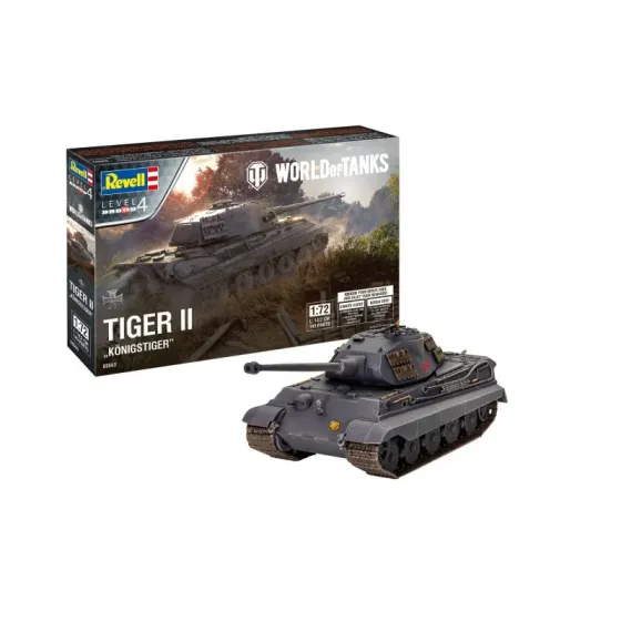 Model plastikowy Czołg Tiger II Ausf. B Konigstiger World of Tanks