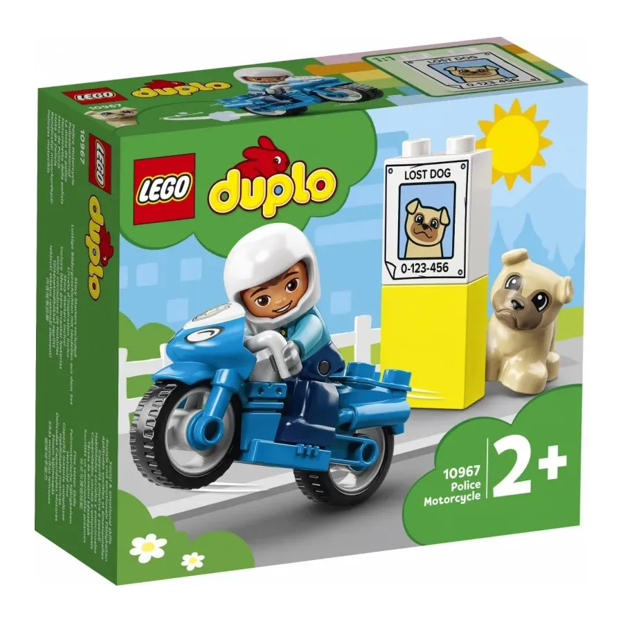 Klocki DUPLO 10967 Motocykl policyjny