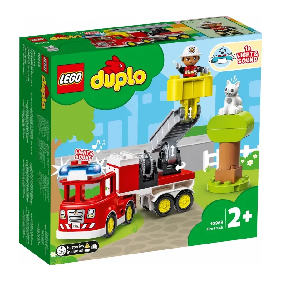 Klocki DUPLO 10969 Wóz strażacki