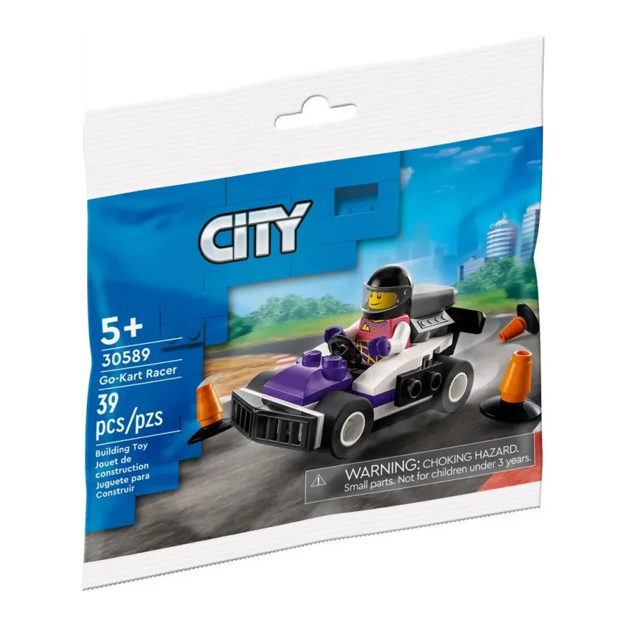 Klocki City 30589 Wyścigowy gokart
