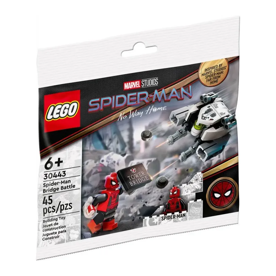 Klocki Super Heroes 30443 Spider-Man pojedynek na moście
