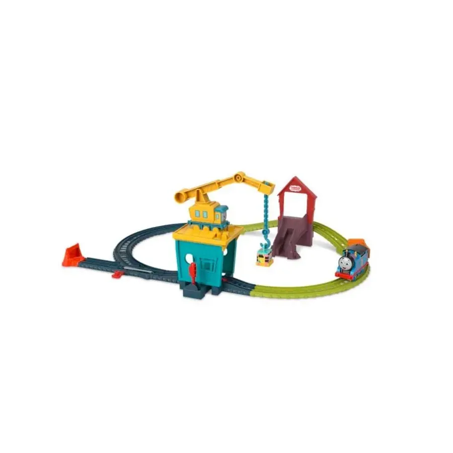 Zestaw torów Tomek&Przyjaciele Dźwig Karolcia + Sandy