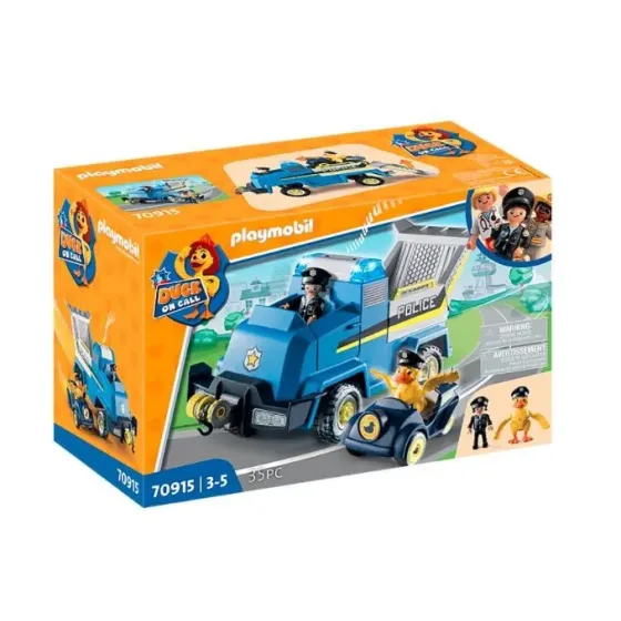 Zestaw z figurką DUCK ON CALL 70915 Radiowóz policyjny