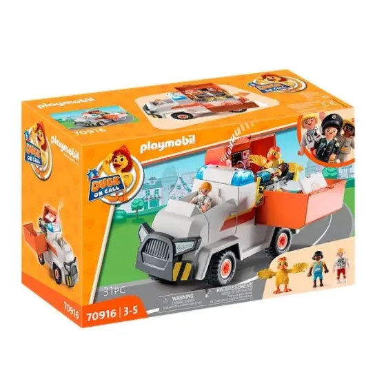 Zestaw z figurką DUCK ON CALL 70916 Ambulans pogotowia