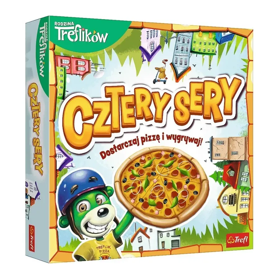 Gra Cztery sery pizza Trefliki