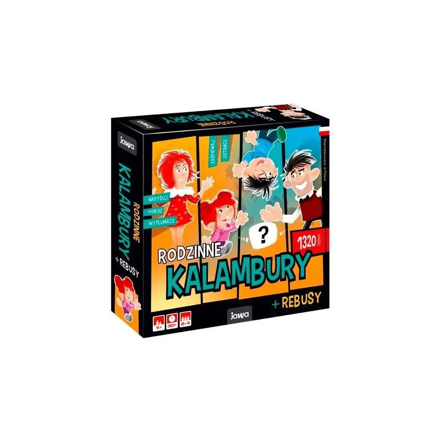 Gra Rodzinne KALAMBURY i REBUSY