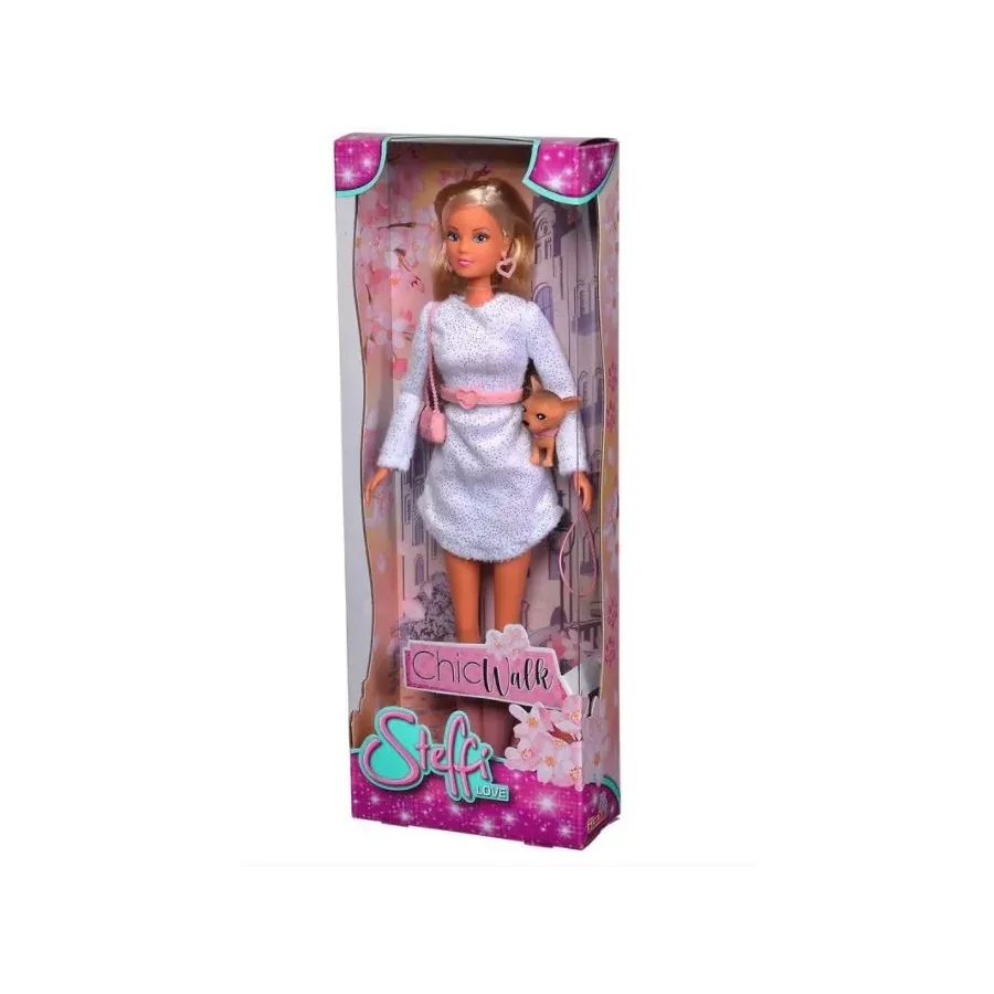 Lalka Steffi z chihuahua
