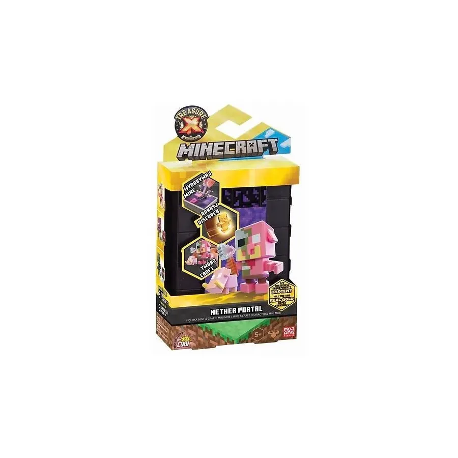 Figurka Minecraft Portal Nether Treasure X