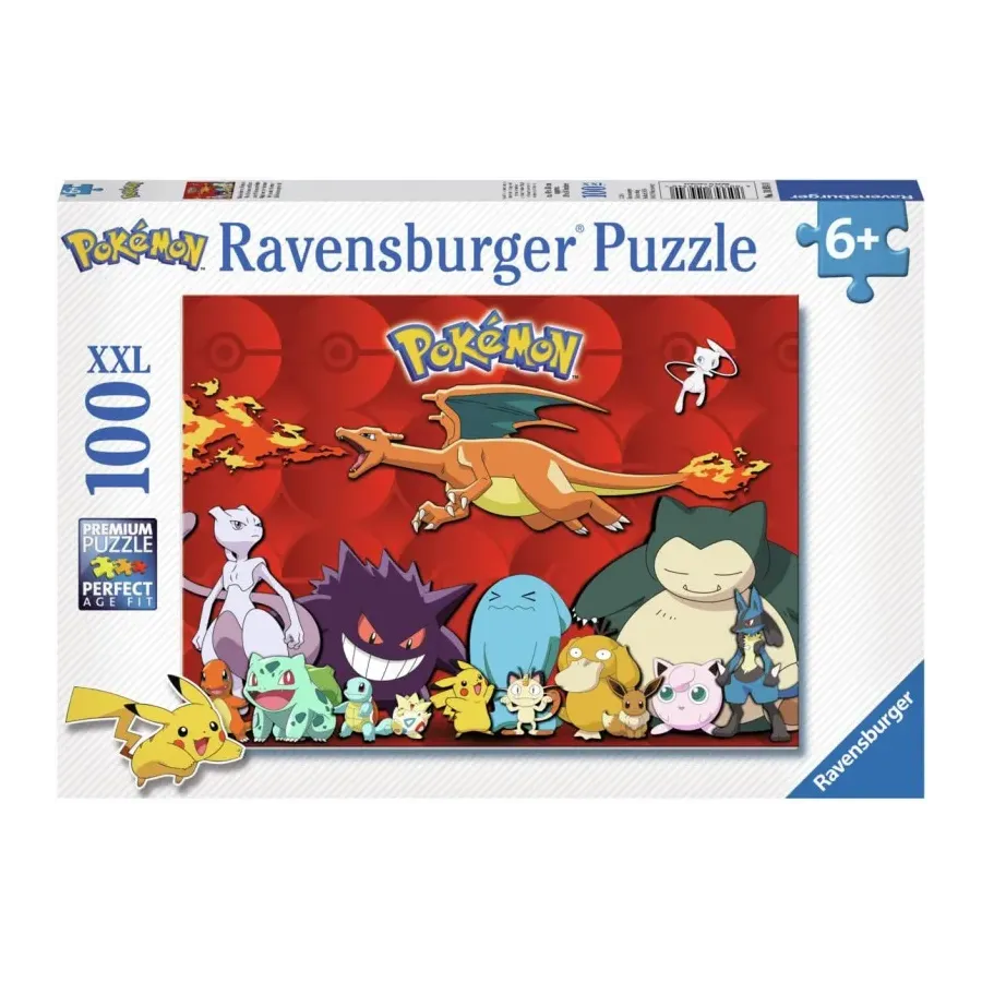 Puzzle 100 elementów XXL Pokemon
