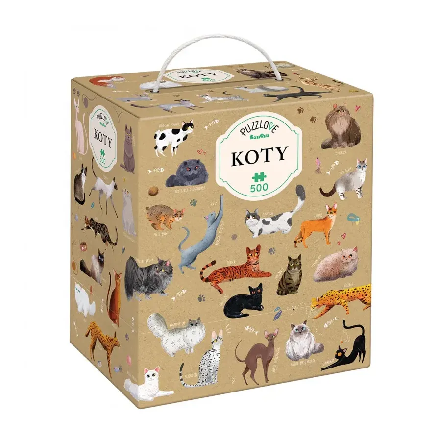 Puzzle 500 elementów Puzzlove - Koty