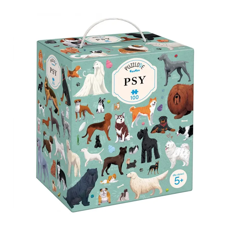 Puzzle 100 elementów Puzzlove - Psy