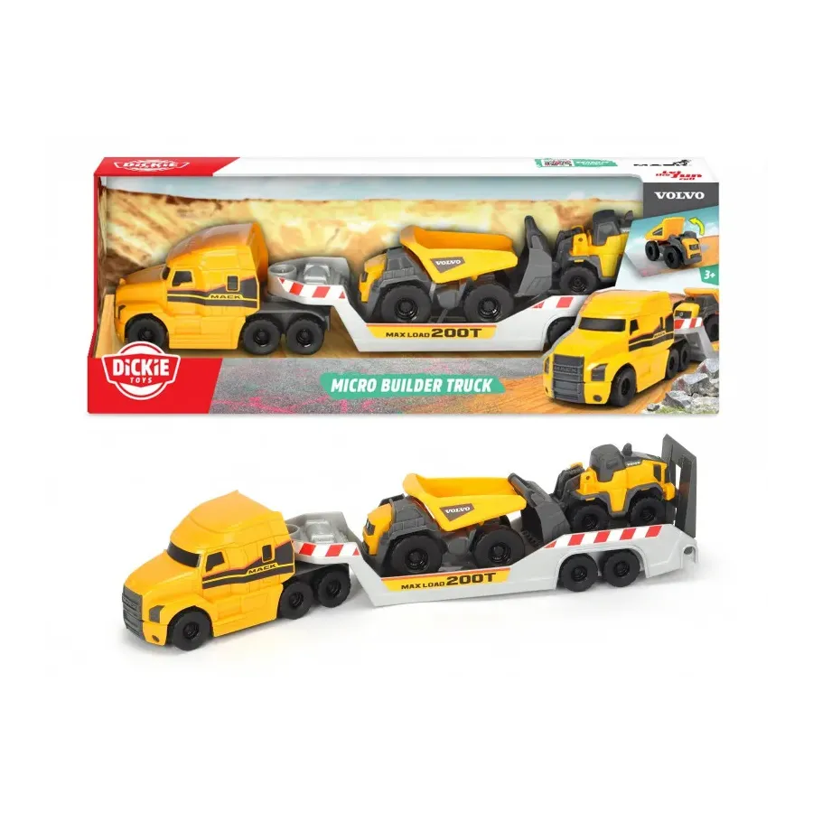 Zestaw pojazdów Volvo Micro Builder