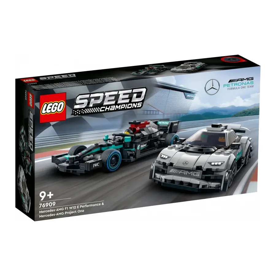Klocki Speed Champions 76909 Mercedes-AMG F1 W12 E Performance i Mercedes-AMG ONE