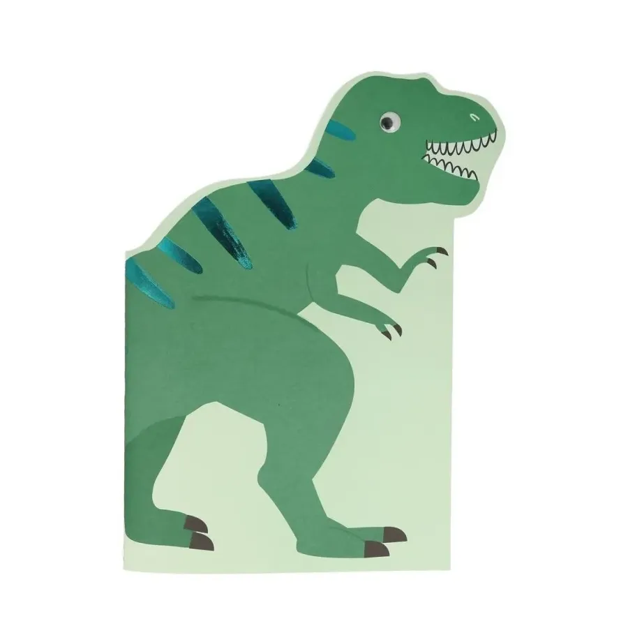 Szkicownik z naklejkami Dino