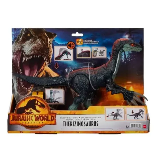 Figurka Jurassic World Dinozaur Megaszpony atak z dźwiękiem
