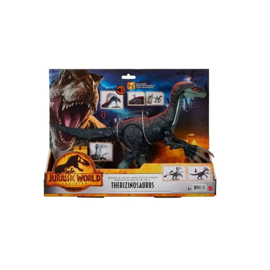Figurka Jurassic World Dinozaur Megaszpony atak z dźwiękiem