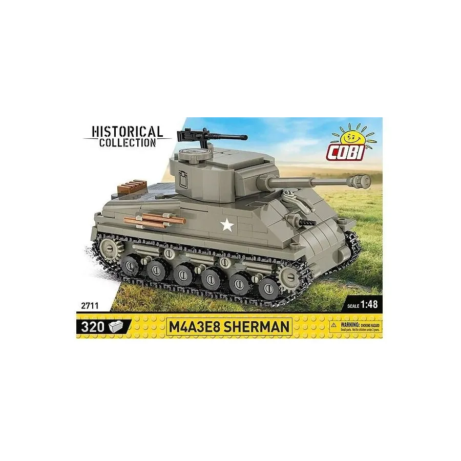 Klocki M4A3E8 Sherman