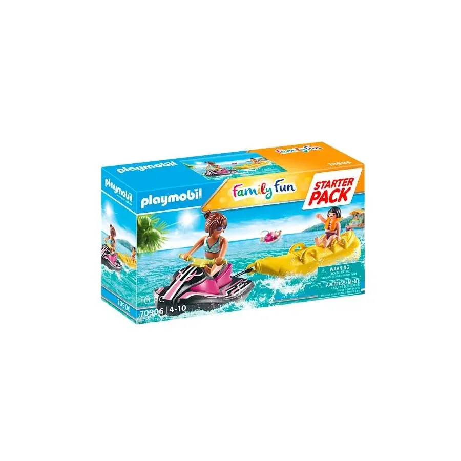 Zestaw Family Fun 70906 Starter Pack Skuter wodny z bananową łodzią