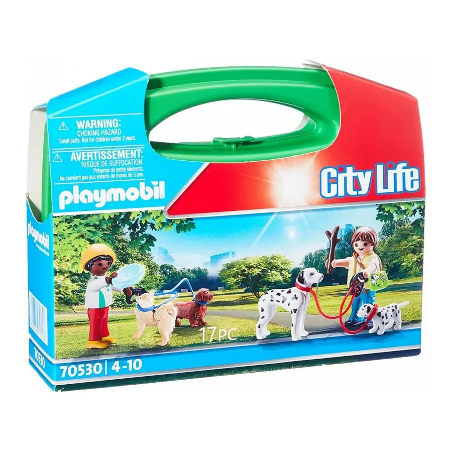 Zestaw City Life 70530 Skrzyneczka Spacer z psami
