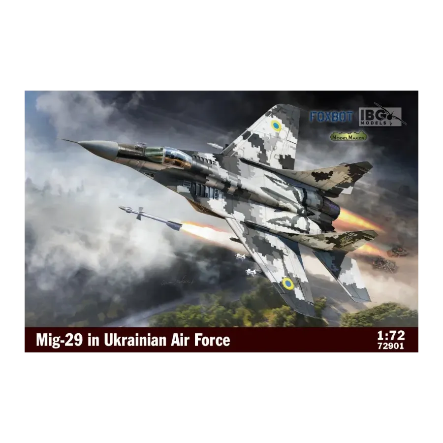Model do sklejania Mig-29 in Ukrainian Air Force 1/72