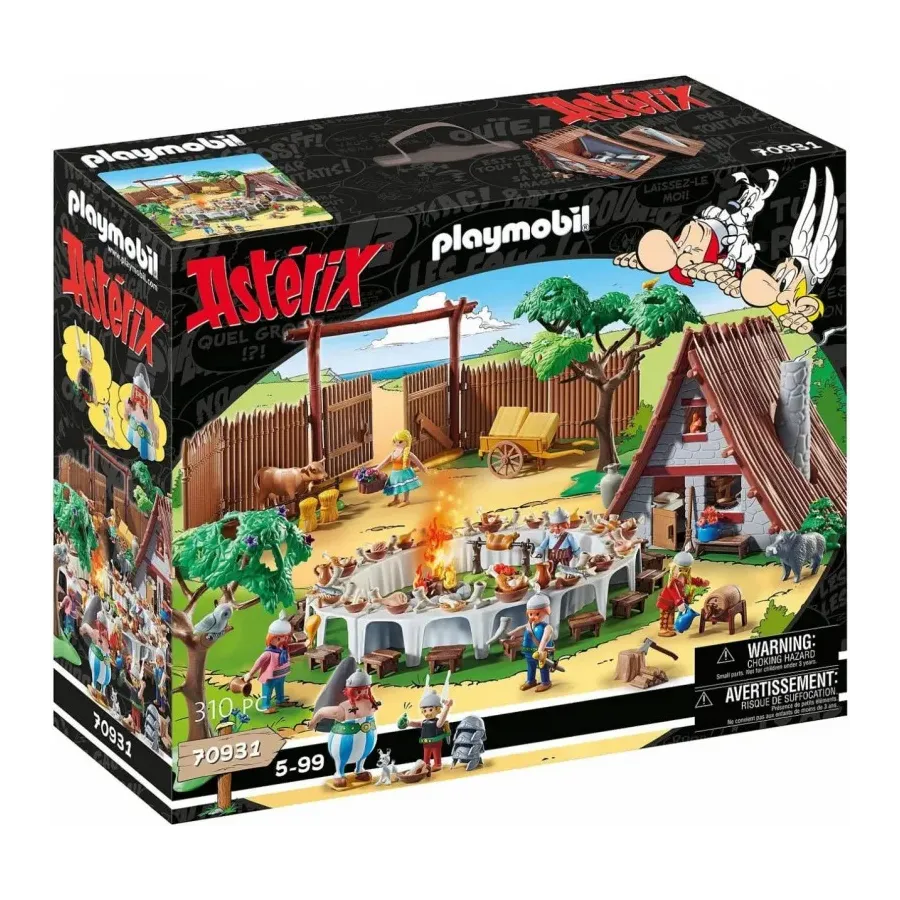 Zestaw figurek Asterix 70931 Wielki festyn wiejski