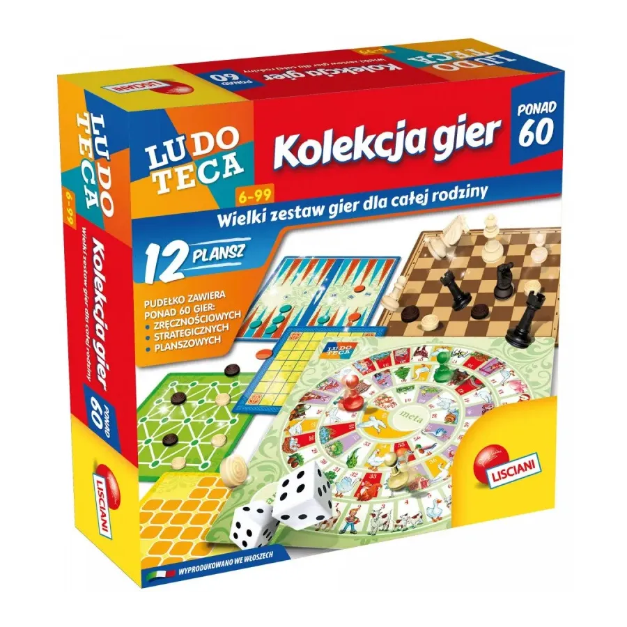 Zestaw 60 gier Ludoteca