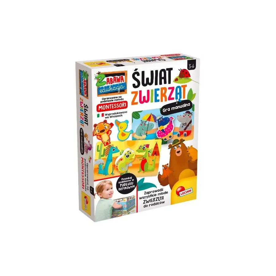 Gra Montessori Świat zwierząt