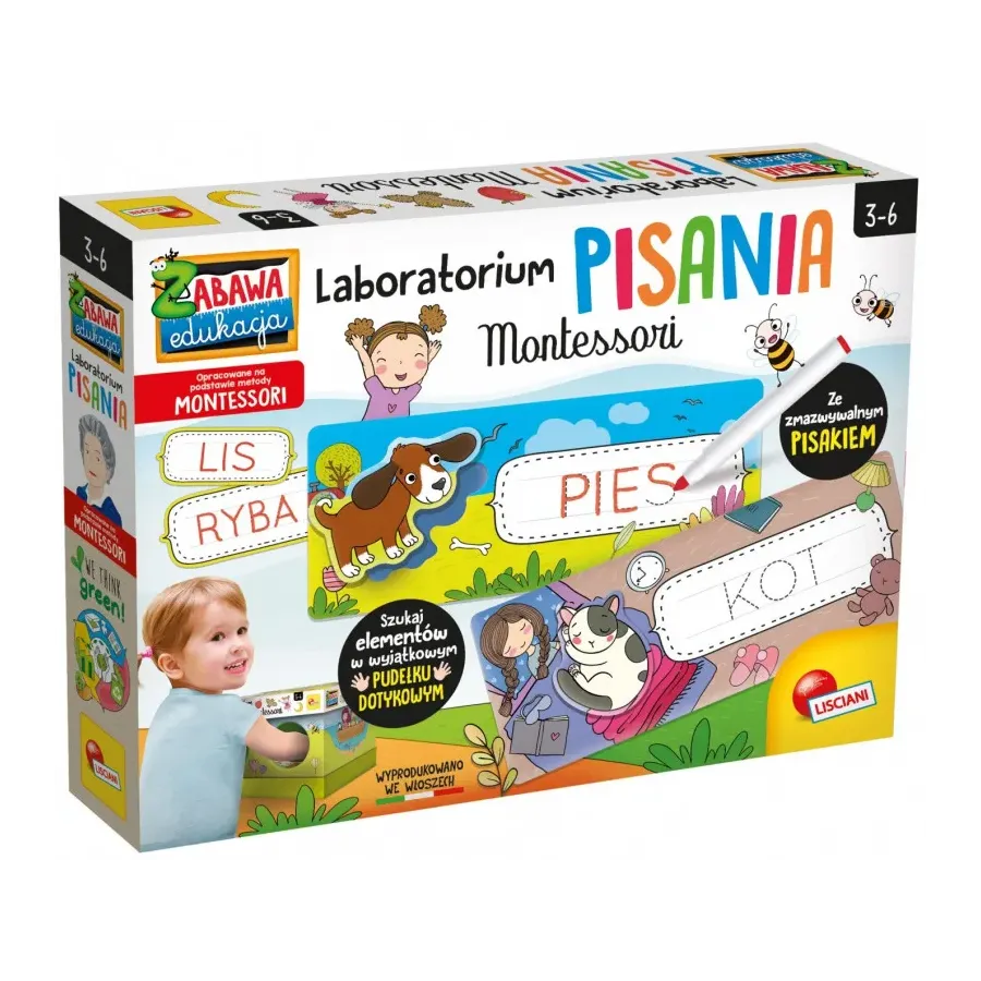 Gra Montessori Laboratorium pisania